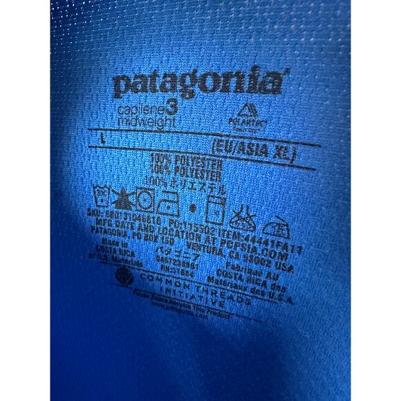Patagonia Men’s Midweight Quarter Zip Pullover Retro Vintage Base Layer Men’s L - Picture 4 of 8